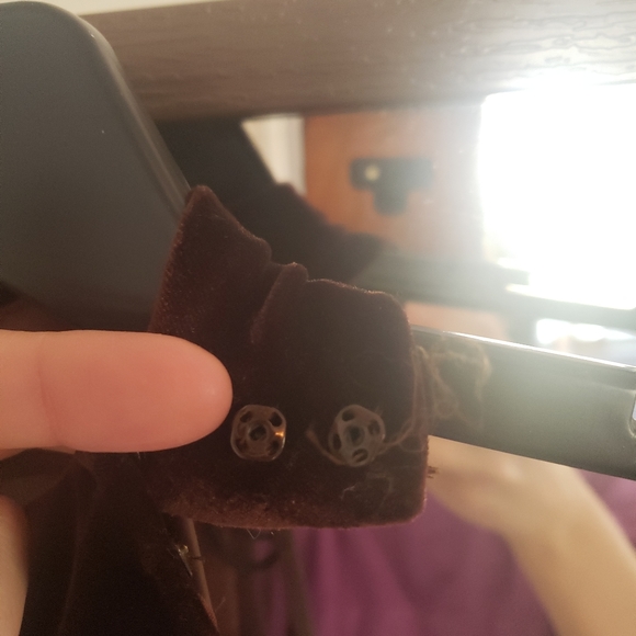 Chocolate Brown Velvet Maxi Halter Formal - Picture 8 of 9